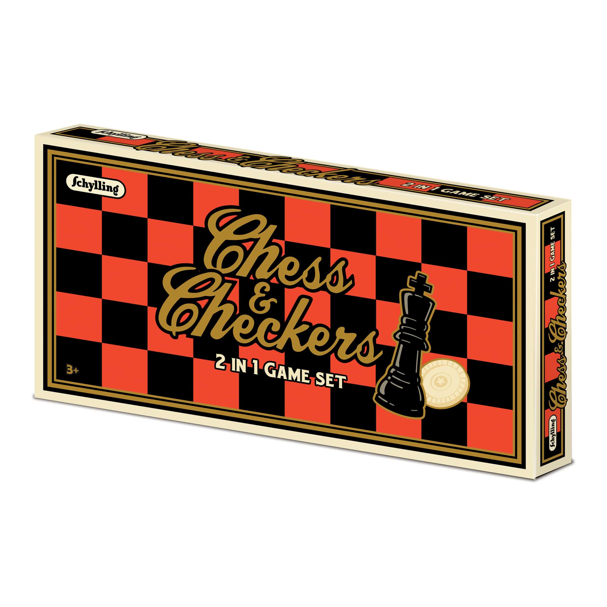 0c506dfb-a4bd-5058-98ba-2564ffdec651.jpg Chess & Checkers Set - Image 1
