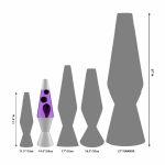 14.5’’ LAVA Lamp  – Black & Purple - Image 2