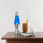 11.5″ LAVA Lamp  – White/Blue/Silver - Image 3
