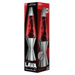 14.5″ Lava Lamp Chrome Plated Crimson - Image 2