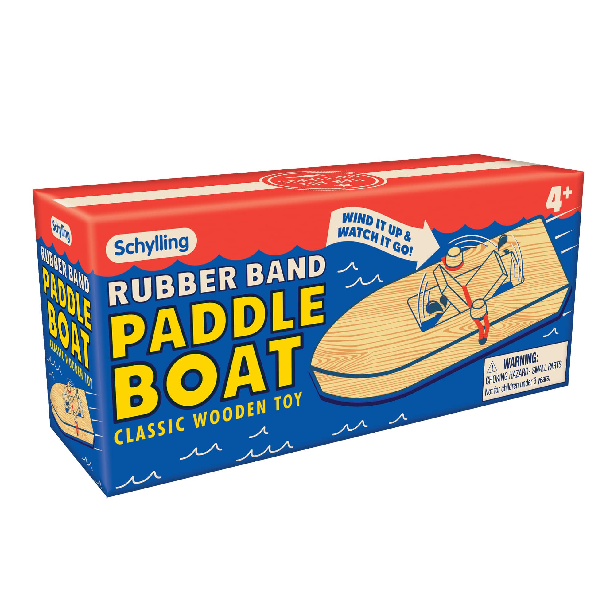 4ca32ec6-8be1-53a9-9685-87bde77dac4e.jpg Wooden Paddle Boat - Image 1