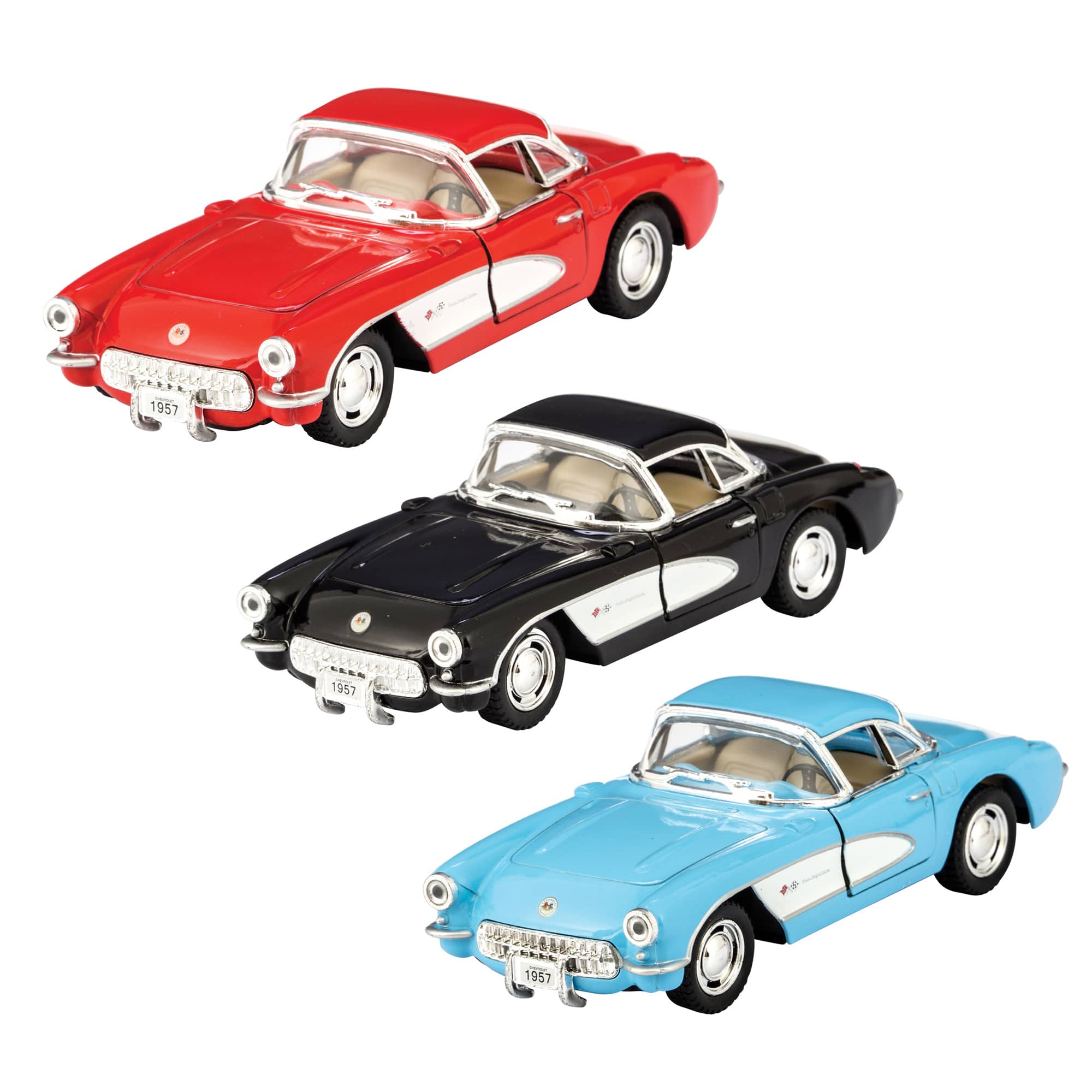 535882cb-68a0-51cc-80ca-ca53a47b9a35.jpg Diecast Corvette 1957 - Image 1