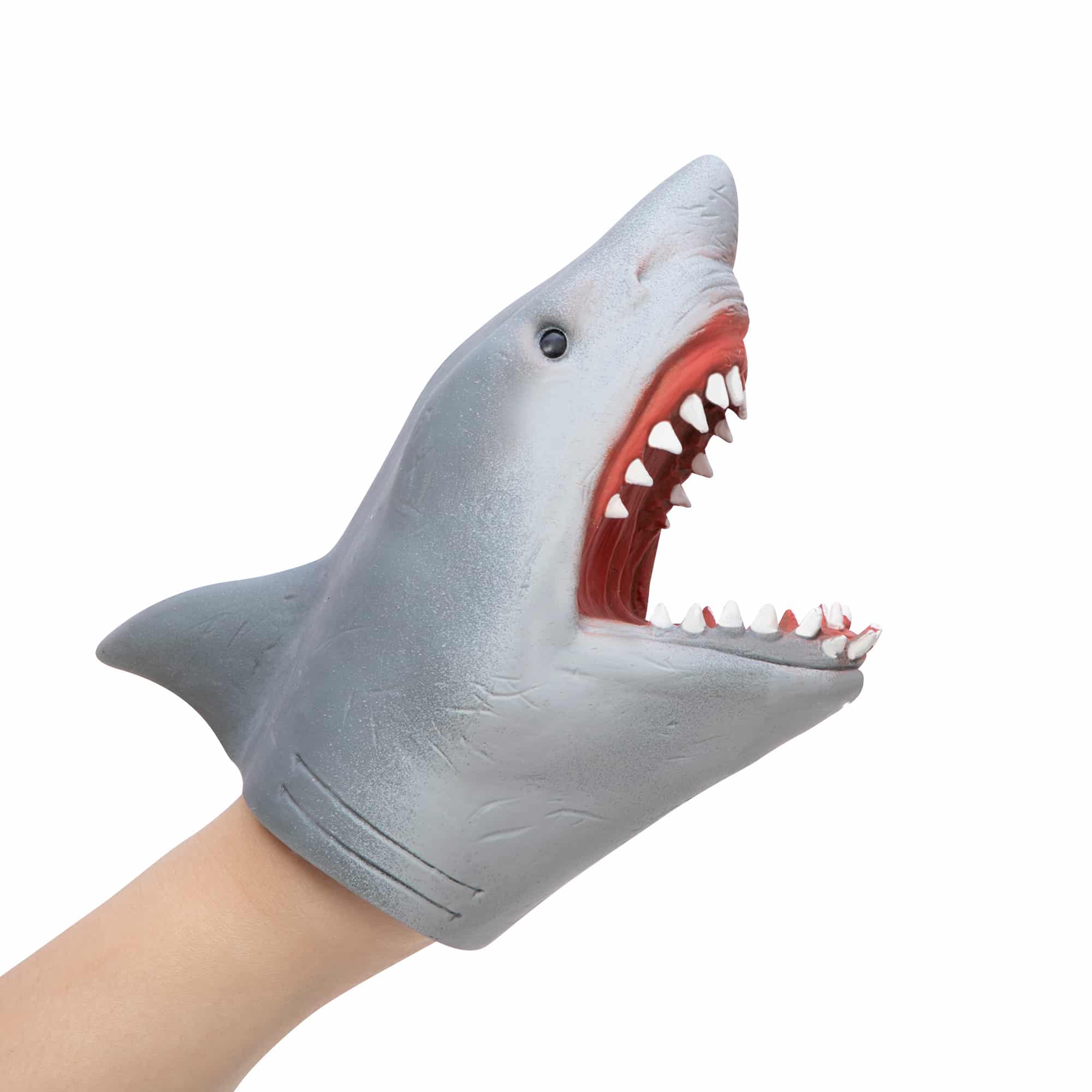 58e48de9-09a1-5832-83e3-056ec44baa34.jpg Shark Hand Puppet - Image 1