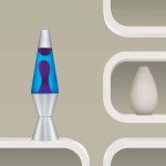 14.5″ LAVA Lamp – Purple/Blue/Silver - Image 4