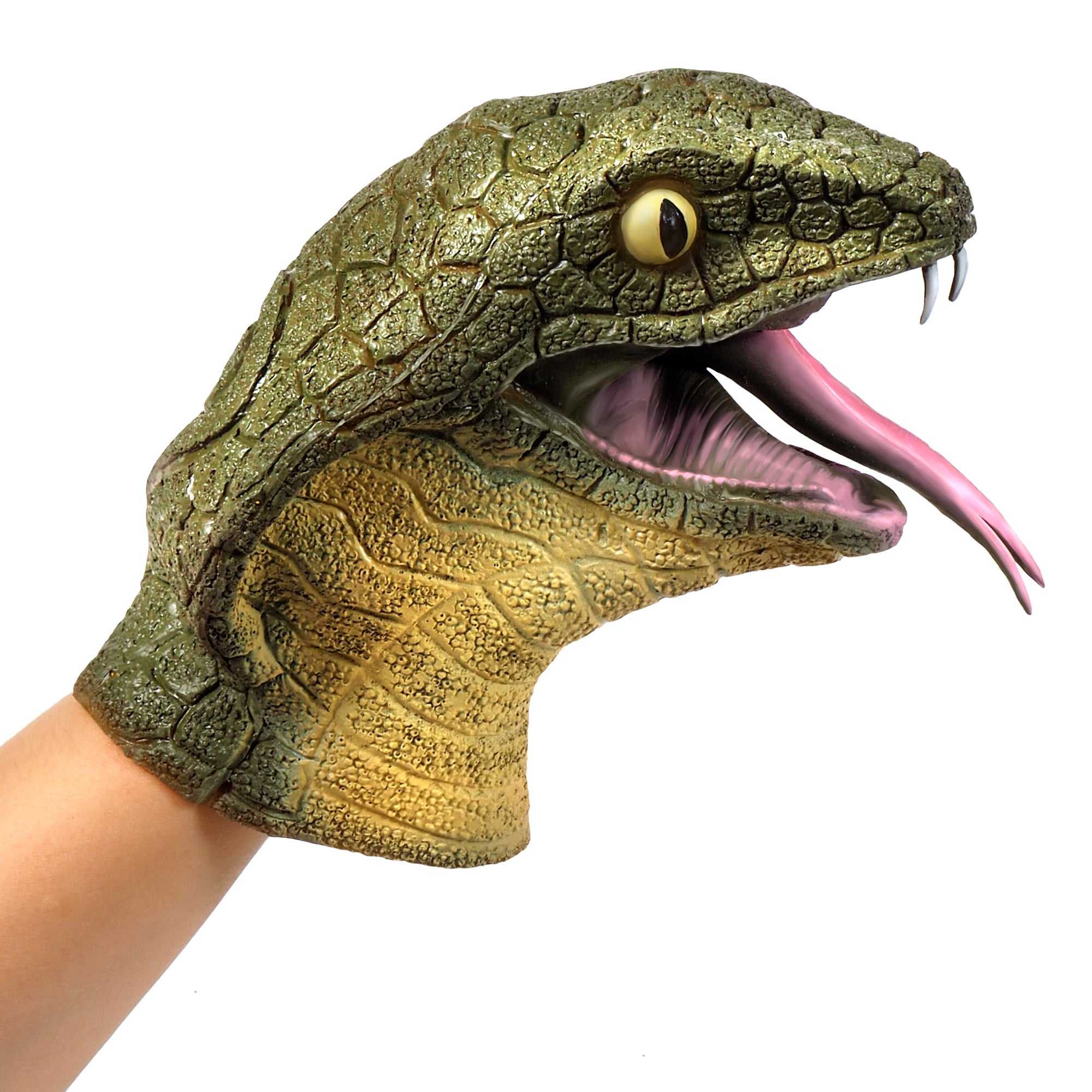 608e4c59-464d-506a-a199-9b9b007ec8c6.jpg Cobra Hand Puppet - Image 1