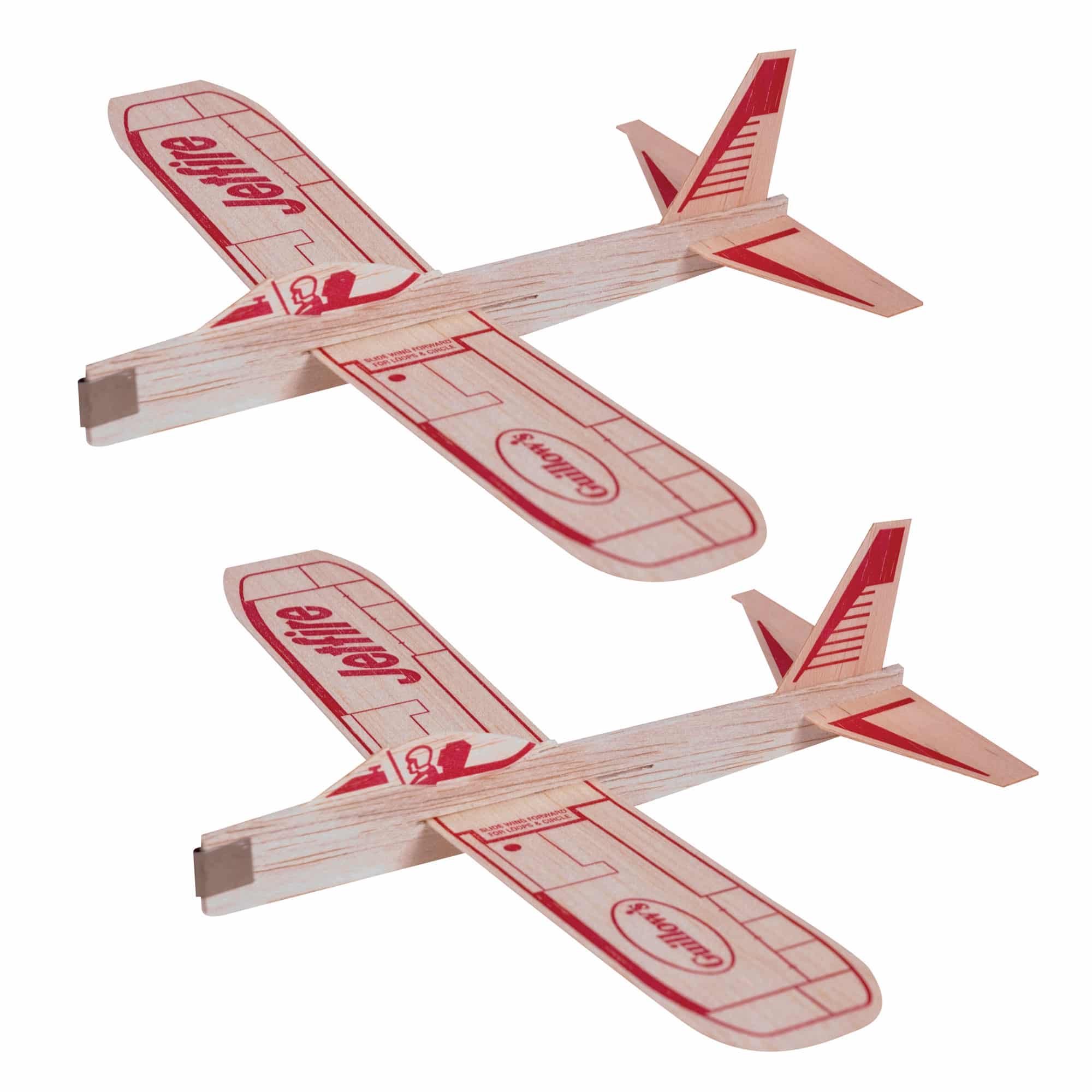 70e9932e-29af-57db-98e2-dbf74dba4fab.jpg Jet Fire Balsa Glider Boxed - Image 1