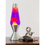 16.3″ LAVA Lamp – Yellow/Purple/Silver - Image 2