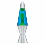 14.5” LAVA Lamp – Yellow/Blue/Silver
