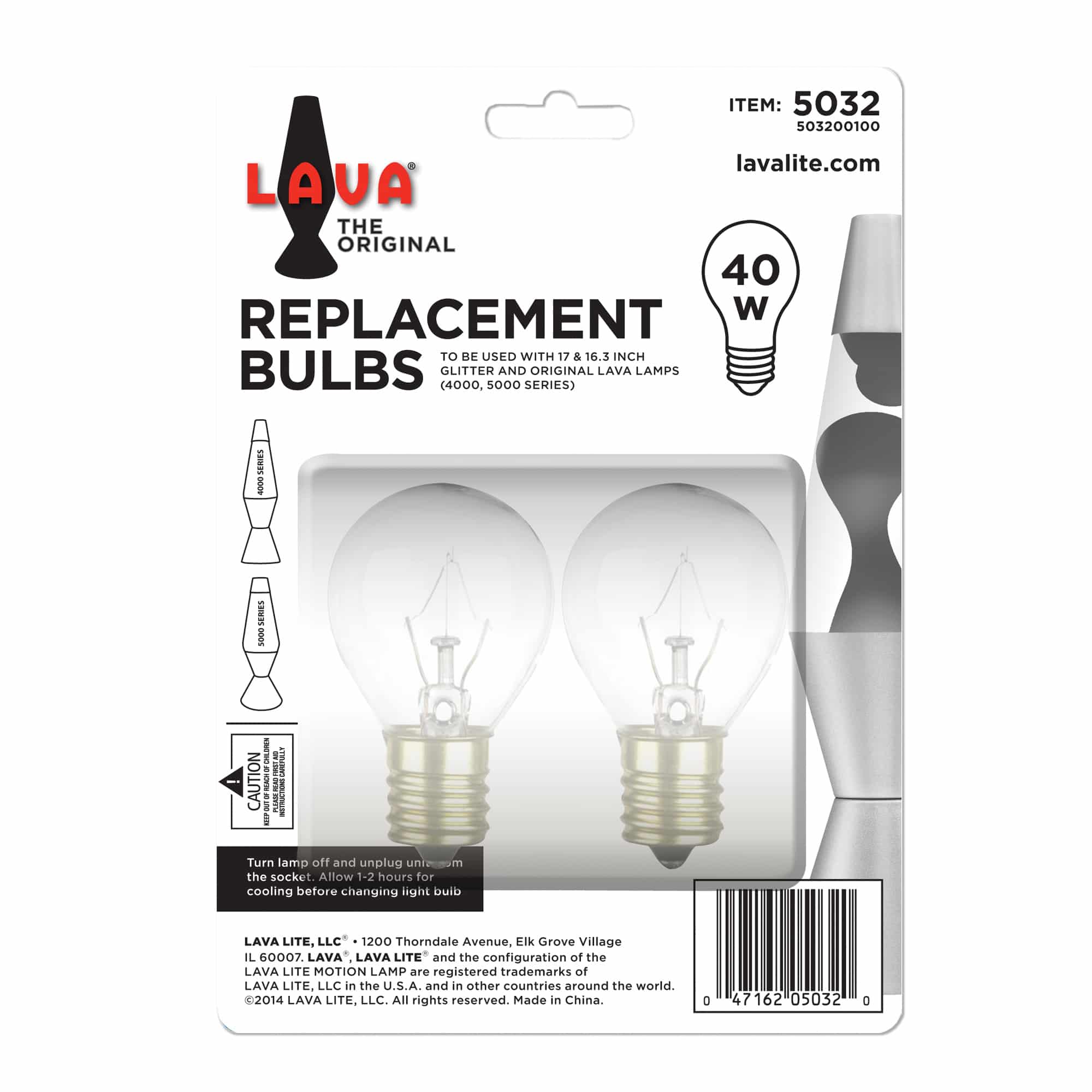 990066b9-0832-5818-929e-62cfeb91482d.jpg 40W LAVA Lamp Light Bulb A15 - Image 1