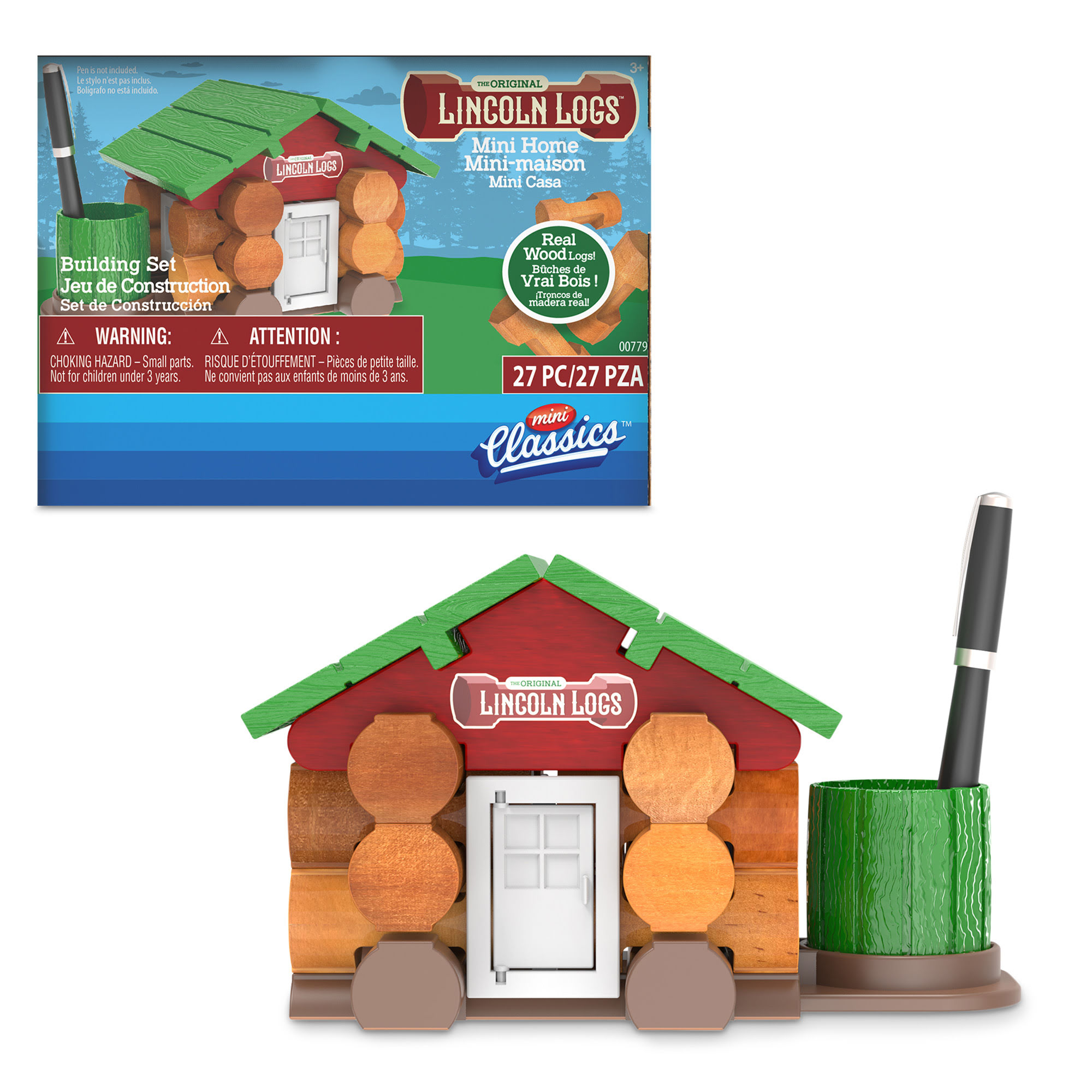 9f55125b-e07a-5103-855a-cd5b0aaeace4.jpg Mini Classics – Lincoln Logs Mini Home - Image 1