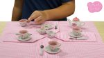 Butterfly Tea Set Basket - Image 2