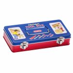 Tin Tool Box with Tools - Image 2