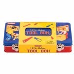 Tin Tool Box with Tools - Image 5