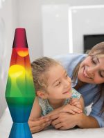 14.5” LAVA Lamp Rainbow – White/Clear/Tricolor - Image 3