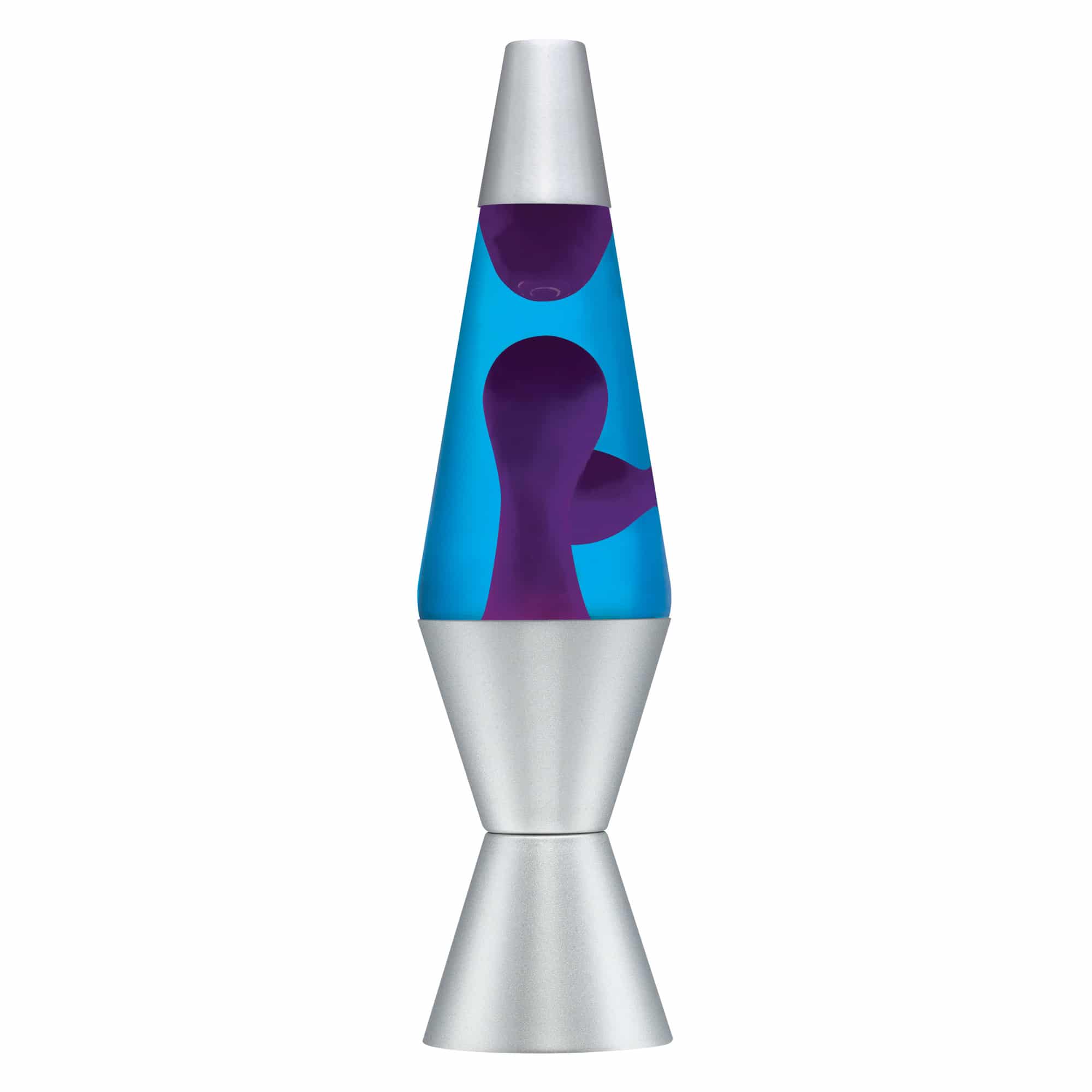 f9b99b93-54af-59c9-bc95-901cd2b7482d.jpg 14.5″ LAVA Lamp – Purple/Blue/Silver - Image 1