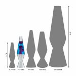 14.5″ LAVA Lamp – Purple/Blue/Silver - Image 6